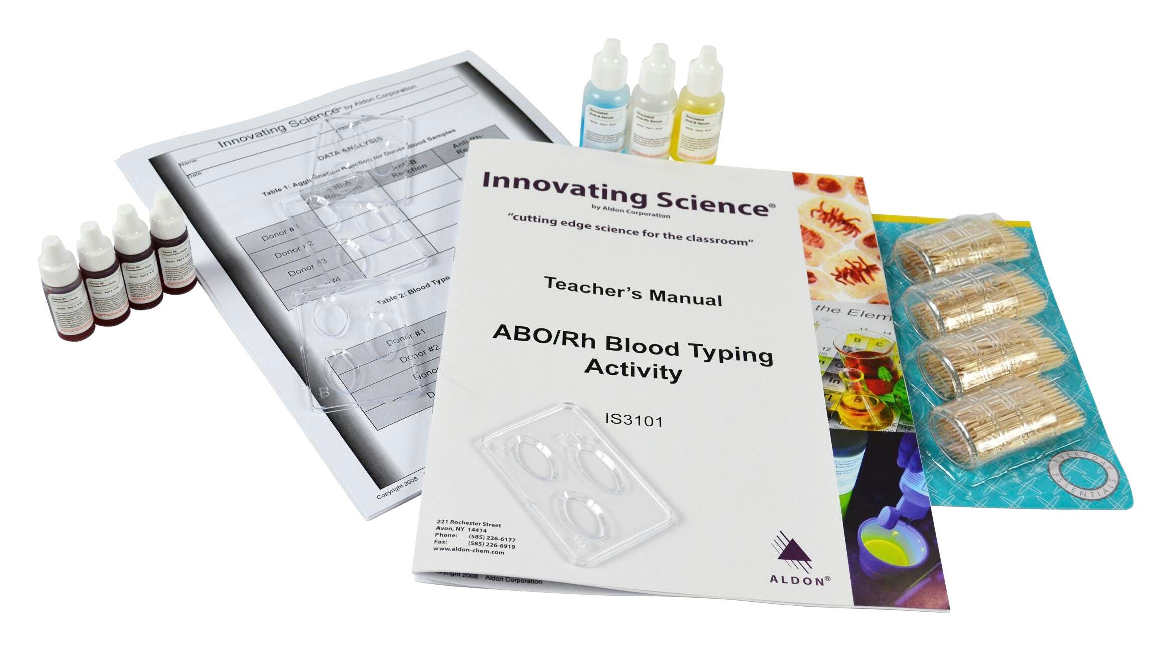 Innovation Science ABO/RH Blood Typing 2134300